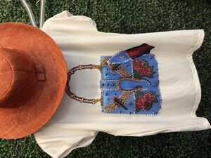 Rhinestone Bag Tee